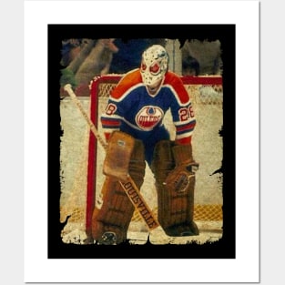 Dave Dryden, 1975 in Edmonton Oilers Posters and Art